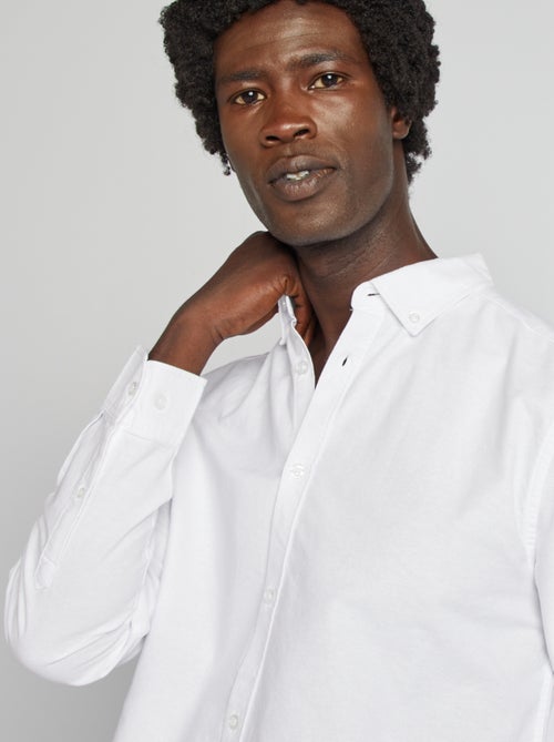Chemise oxford regular fit - Kiabi