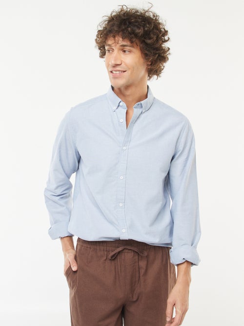 Chemise oxford regular fit - Kiabi