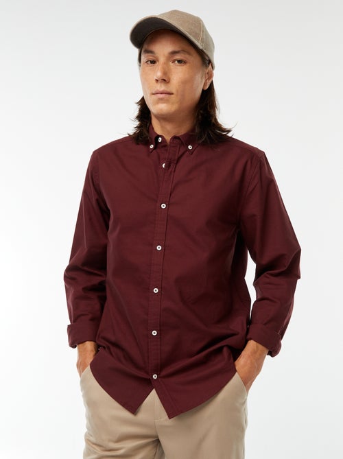 Chemise oxford regular fit - Kiabi