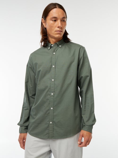 Chemise oxford regular fit - Kiabi