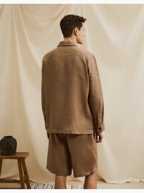 Chemise par-dessus 100 % lin, MO Fashion - Kiabi