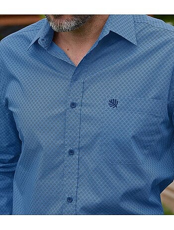 Chemise Popeline Fantaisie - ATLAS FOR MEN