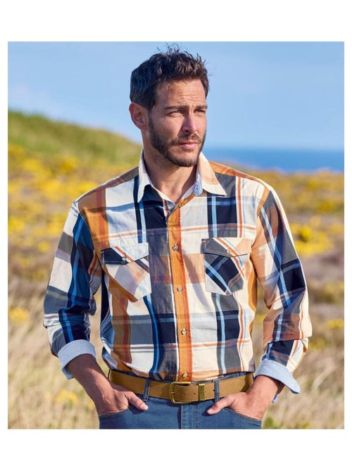 Chemise Popeline Passion Outdoor - ATLAS FOR MEN - Kiabi Chemise Popeline Passion Outdoor - ATLAS FOR MEN - Kiabi