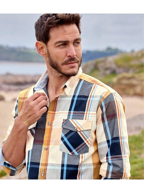 Chemise Popeline Passion Outdoor - ATLAS FOR MEN - Kiabi Chemise Popeline Passion Outdoor - ATLAS FOR MEN - Kiabi