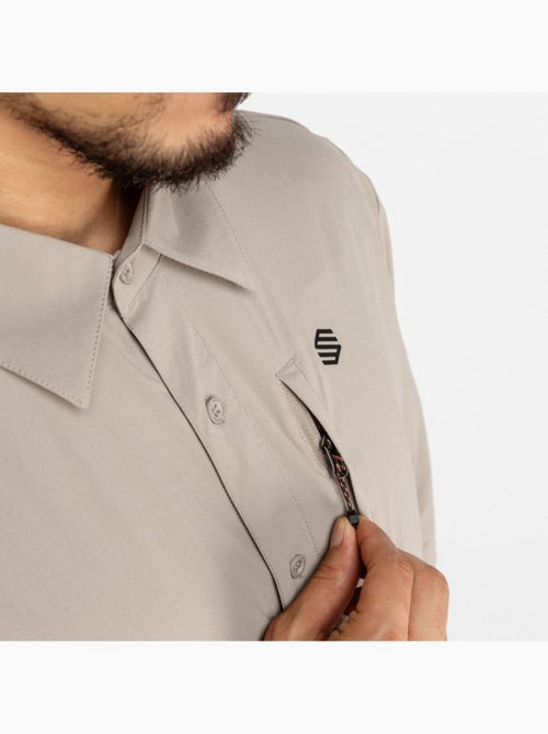 Chemise randonnée manches longues homme randonnée homme ferrata - Kiabi