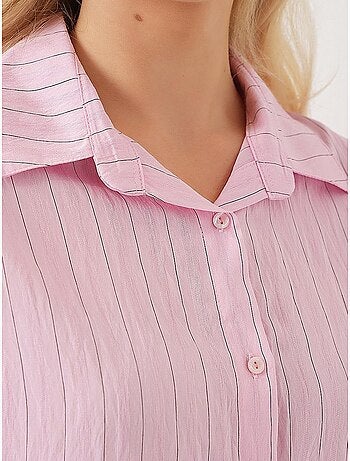 Chemise rayée à manches courtes bdart