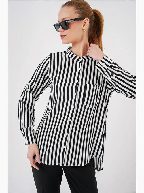 Chemise rayée à manches longues bdart - Kiabi Chemise rayée à manches longues bdart - Kiabi
