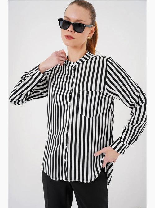 Chemise rayée à manches longues bdart - Kiabi Chemise rayée à manches longues bdart - Kiabi