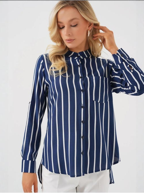 Chemise rayée à manches longues bdart - Kiabi Chemise rayée à manches longues bdart - Kiabi
