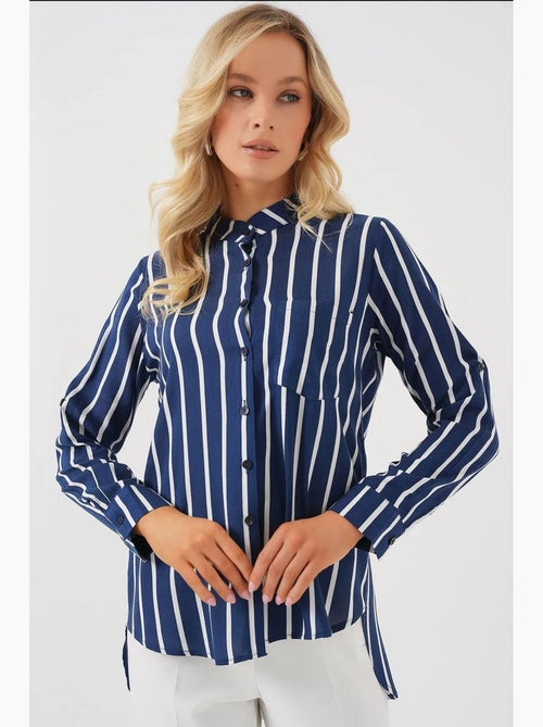 Chemise rayée à manches longues bdart - Kiabi Chemise rayée à manches longues bdart - Kiabi