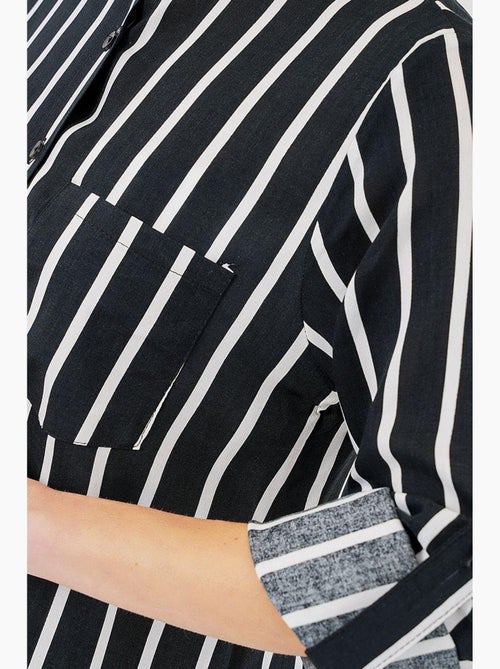 Chemise rayée à manches longues bdart - Kiabi
