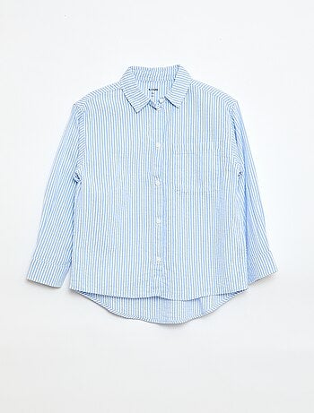 Chemise rayée