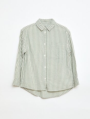 Chemise rayée