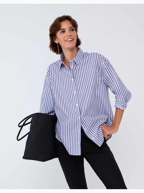 Chemise rayée, mo fashion - Kiabi
