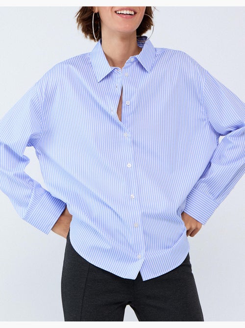Chemise rayée, mo fashion - Kiabi