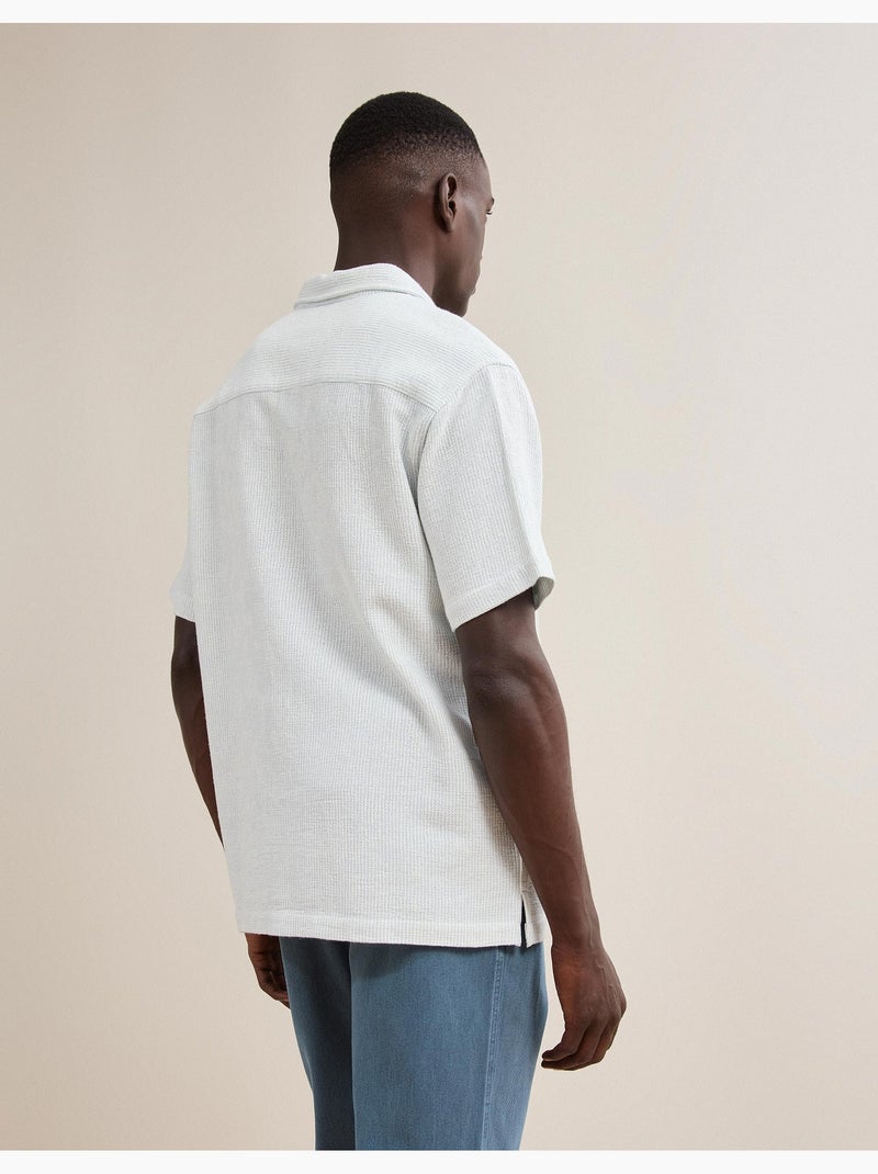 Chemise rayée, mo fashion Bleu - Kiabi