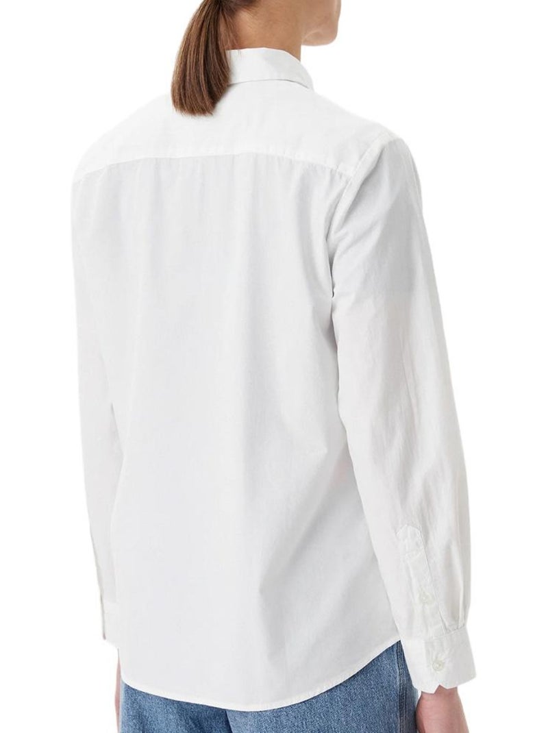 Chemise Rayure Femme Tommy Hilfiger Blanc - Kiabi