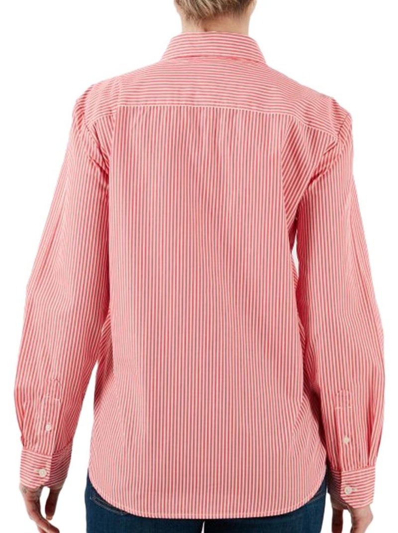Chemise Rayure Femme Tommy Hilfiger Rouge - Kiabi