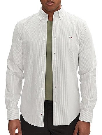 Chemise Rayures Homme Tommy Hilfiger