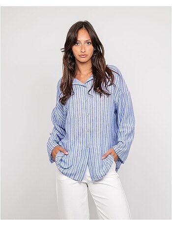 Chemise rayures omane