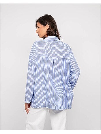 Chemise rayures omane