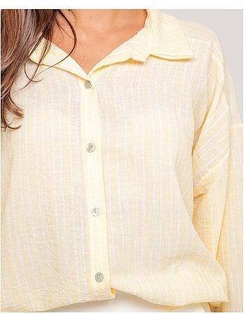 Chemise rayures omane
