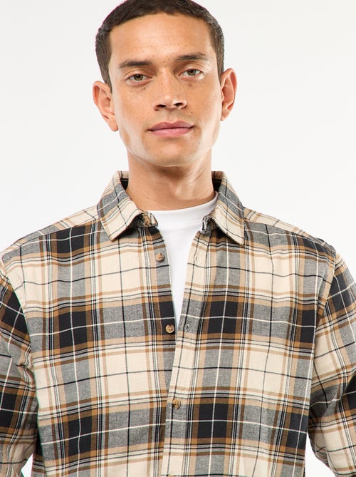 Chemise regular à carreaux - Kiabi Chemise regular à carreaux - Kiabi