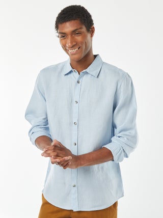 Chemise regular en lin