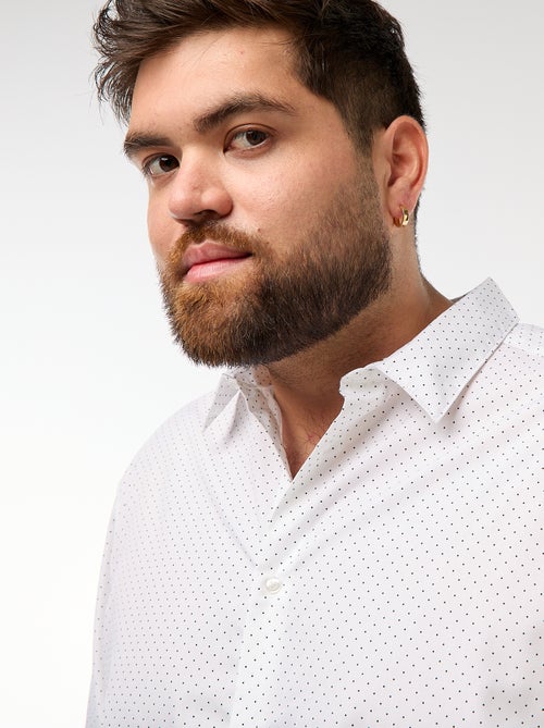 Chemise regular fit / coupe droite à motif - Kiabi