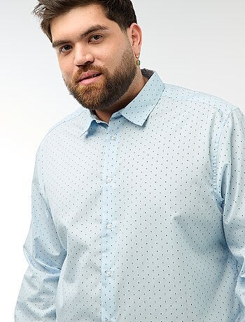 Chemise regular fit / coupe droite à motif