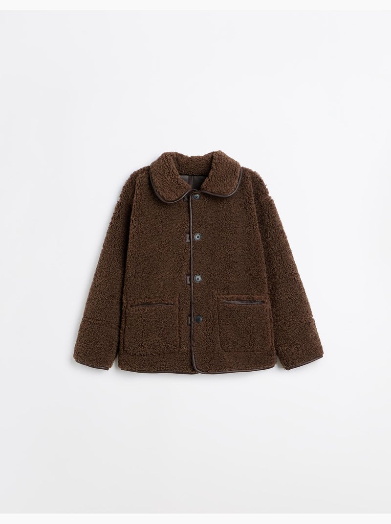 Chemise réversible, mo fashion Marron - Kiabi