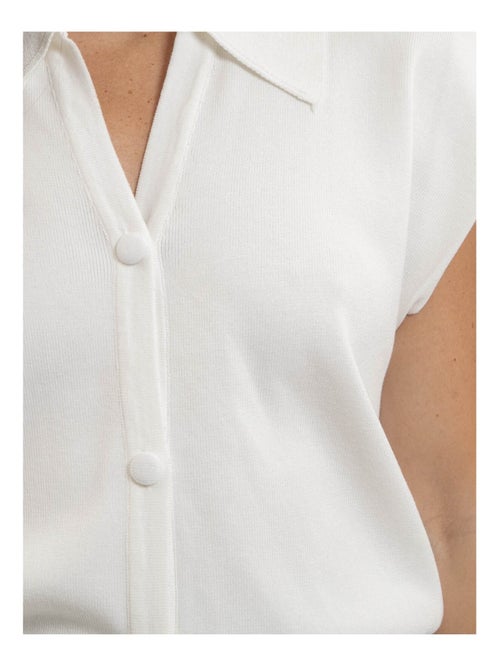 Chemise sans manches col polo farda - Kiabi