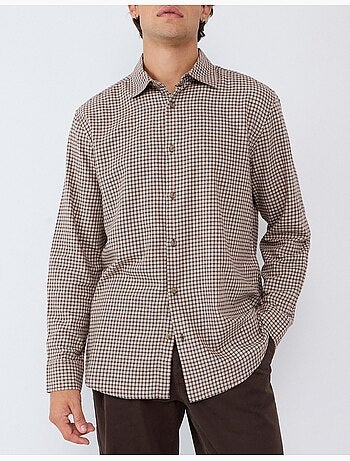 Chemise slim avec motif, mo fashion