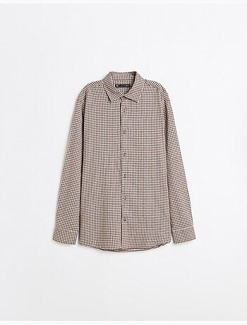Chemise slim avec motif, mo fashion