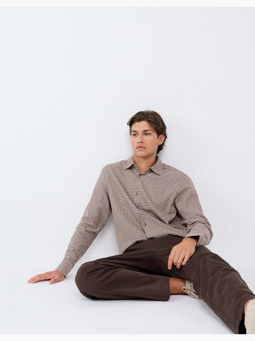 Chemise slim avec motif, mo fashion - Kiabi