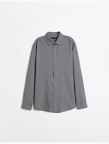 Chemise slim avec motif, mo fashion