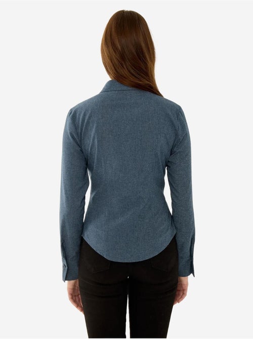 Chemise slim boutonnée à carreaux hiccup - Kiabi Chemise slim boutonnée à carreaux hiccup - Kiabi