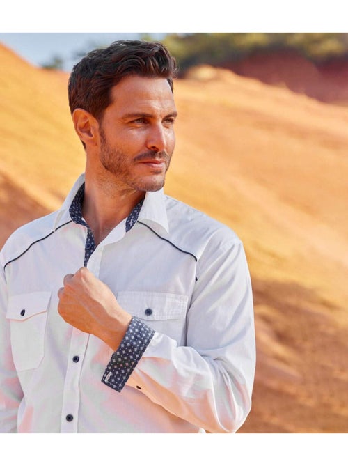 Chemise Style Country - ATLAS FOR MEN - Kiabi Chemise Style Country - ATLAS FOR MEN - Kiabi