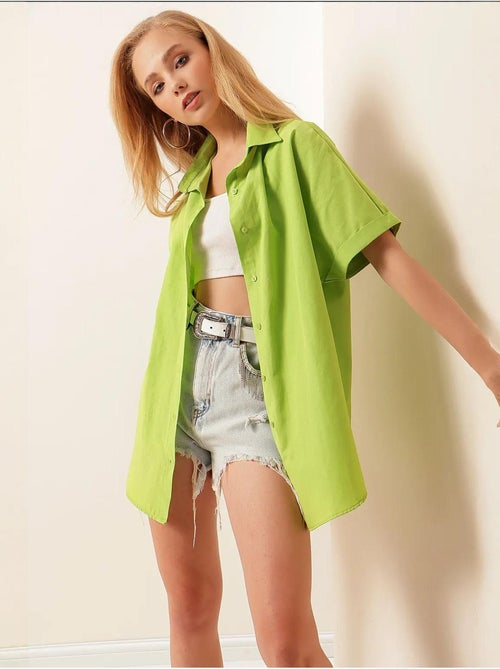 Chemise surdimensionnée à manches courtes bdart - Kiabi