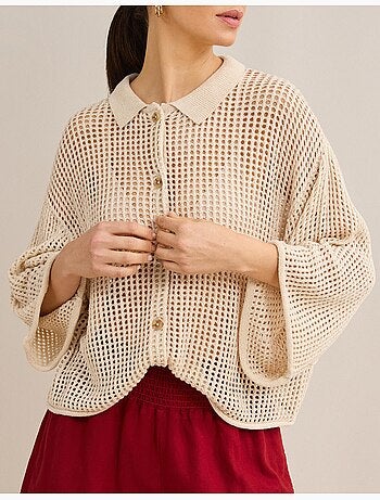 Chemise tricotée, mo fashion