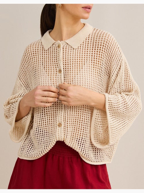 Chemise tricotée, mo fashion - Kiabi