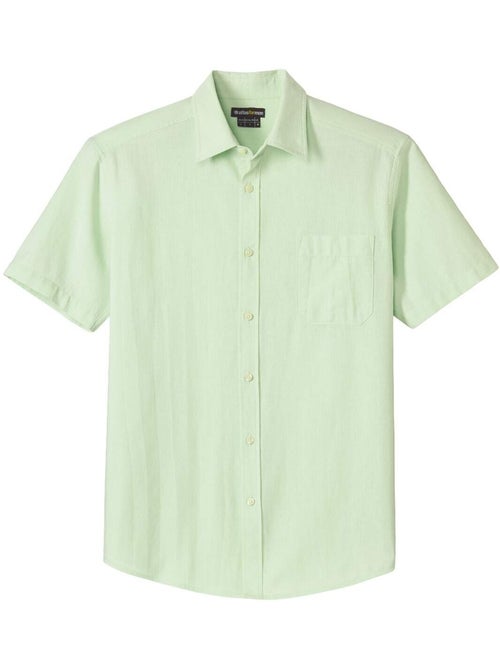 Chemise Ultra-Légère Coton et Lin - ATLAS FOR MEN - Kiabi Chemise Ultra-Légère Coton et Lin - ATLAS FOR MEN - Kiabi