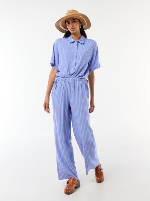 Chemise unie à manches courtes - Kiabi