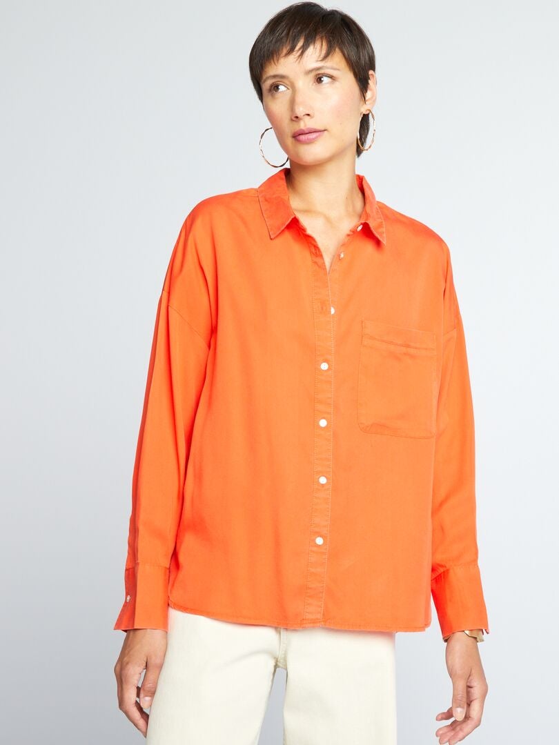 Chemise unie HELENE main image 1