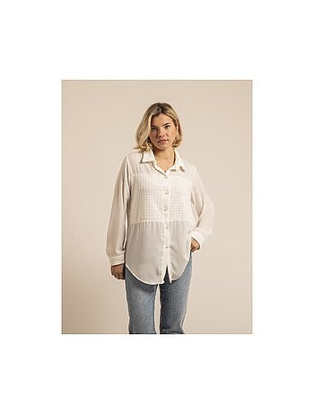 Chemise voile tweed orenza