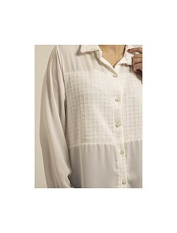 Chemise voile tweed orenza