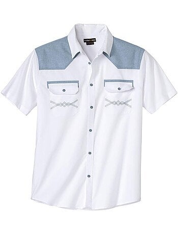 Chemisette country style - atlas for men