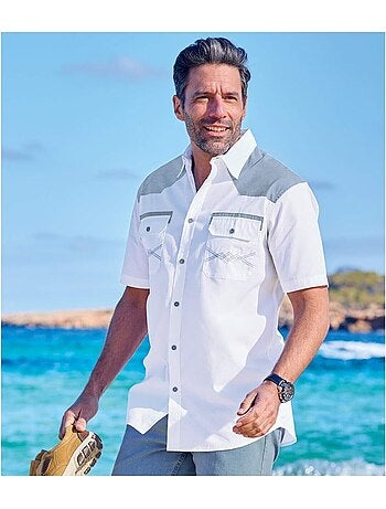 Chemisette country style - atlas for men