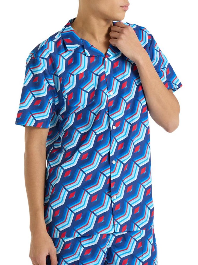 Chemisette Homme Umbro Printed Shirt Bleu - Kiabi