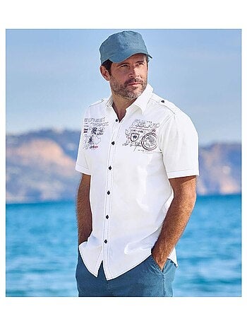 Chemisette Pilote Sunset Tropic - ATLAS FOR MEN